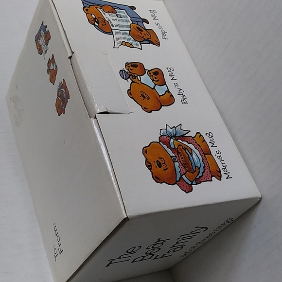Vintage The Bear Family Set of Three Mugs - Picture 15 of 15